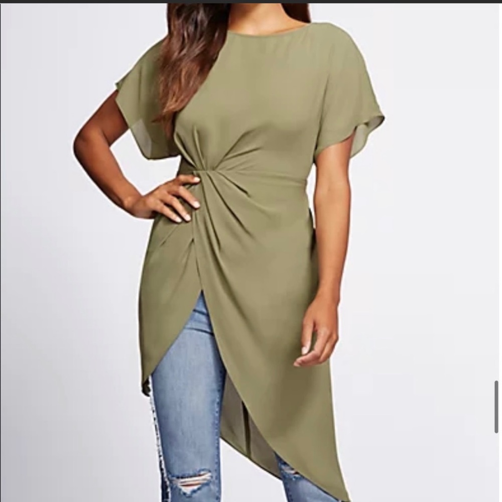 Tunic Blouse shirt size large New!